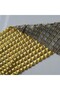 250 Pieces Metal Look Plastic Pyramid Staples 0,8 cm - 4