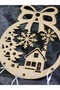 Christmas Ornament (Paintable MDF Door Ornament) - 3
