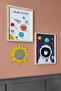 Solar System Themed Kids Room Decoration and Education Kit - 2