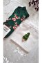 Deer Christmas Socks and Socks Pouch Gift New Year Green Socks - 2