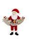 Happy New Year Santa Claus Ornament, Felt Santa Claus Figure 1 Piece - 2