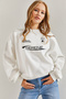 Oversize Sweatshirt Crew Neck Serene Winter - 2