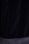 Navy Blue Oversize/Wide Cut Stand Collar Color Block Anti-Pilling Polar Fleece Sweatshirt Tmnaw24Sw00036 - 5