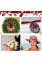 New Year's Red Velvet Ribbon 2 cm 18 Meters - 7