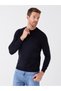 Crew Neck Long Sleeve Men's Knitwear Sweater - W3Hd14Z8 - 2
