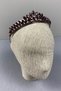 Burgundy Leyla Model Henna and Bridal Crown – Crown, Crystal Stone, Stylish Model, Bridal Crown, Hair Accessory – t - 6