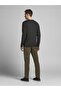 سترة جاك جونز Jjebasıc Knit V-neck Noos للرجال12137194 - 4