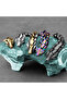 Stainless & Tarnish Resistant 316L Steel Bracelet with Ouroboros Dragon Design - 6