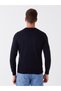 Crew Neck Long Sleeve Men's Knitwear Sweater - W3Hd14Z8 - 5
