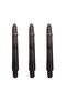 5 Set (15 PCS) 41mm, Black Polycarbonate (PC) Black Transparent Dart Shaft-shaft - 2