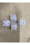 Curtain Button Cornice Curtain Finisher Lock Stop Final Curtain Stopper Finisher 20 Pcs - 2