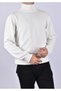 MEAT 3623 TWISTER FULL FISHER COLLAR SWEATER/WHITE/L