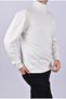 MEAT 3623 TWISTER FULL FISHER COLLAR SWEATER/WHITE/L - 8