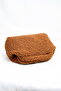 Women's 1st Quality Teddy Plush Clutch Handbag Portfolio - 2