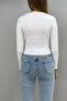 Women's U Neck Long Sleeve BODY Lycra Cotton - 6