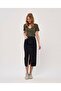 Skirt Anthracite Denim Skirt Slit Midi