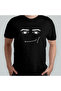 Roblox Man Face 100% Cotton Crew Neck T-Shirt Model - 2