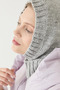 Knitted Hooded Hijab Women's Winter Colorful Knitwear Beanie - 3