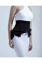 Olala satin corset belt black - 4