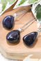 Certified Timbil Model Real Dark Blue Star Stone Necklace - 4