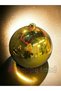 Christmas Pine Tree Ornament Giant Size Christmas Ball Gold Color Shiny 25 cm New Year Ball Ornament - 3