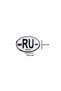 Custom Crests for Tagers Oval RU Russia Flag Aluminum Crest Sticker - 2