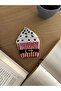 Cute Cupcake Punch Embroidered Cup Pad, Christmas New Year Gift - 5