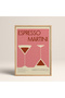 Framed Single Painting Cocktail Series Modern Poster Painting Tk/138 - 2