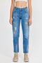 ALEXANDERGARDİ Special Collection Ripped Detail Denim Pants (AG-1051G) - 2