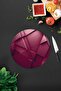 Noble Burgundy |   Glass Cutting Board - Glass Cutting Board |   Diameter32 cm - 2