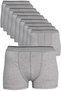 Men's Gray 10 Pack Lycra Cotton Boxers