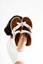 Rayne Flip Flops Double Buckle Slippers
