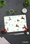 Forest Deers |   Glass Cutting Board - Glass Cutting Board |   30cm X 40cm