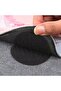 Anti-Slip Velcro Tape Under Carpet 6 Cm Diameter (4 Pieces-Pair) Black - 3