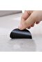 Anti-Slip Velcro Tape Under Carpet 6 Cm Diameter (4 Pieces-Pair) Black - 4