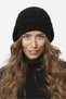 Women's Black Knitwear Knitted Beret