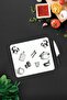 Whiteboard |   Glass Cutting Board - Glass Cutting Board |   29cm X 34cm - 2