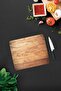 Wooden Look |   Glass Cutting Board - Glass Cutting Board |   29cm X 34cm - 2