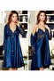 Women's Satin Nightgown Set 481 - 4