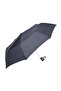 1088Pr Rubber Handle Automatic Umbrella Gray Checkered