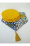 Tile Patterned Runner, 4 Yellow Color Plates - 2