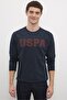 Navy Blue Men's Sweatshirt