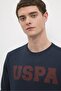 Navy Blue Men's Sweatshirt - 2