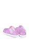 Unisex Kids Lilac Star Sandals - 4