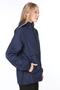 Women's Navy Blue Slit Detailed Seasonal Sports Jacket - 5