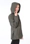 Women's Khaki Slit Detailed Seasonal Khaki Sports Jacket - 5