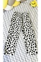 Dalmatian Pattern Baby Kids Fleece Winter Bottom, Girl/Boy - 6