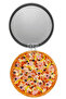 Set of 2 Medium Size Perforated Pizza Tray Lahmacun Pita Tray 32cm Bamboo Double Sided Pizza Roulette - 4