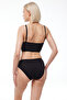 Women's Black 2 Pack Normal Waist Modal Slip Panties 1028 - 3