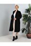 CUFF Detailed BIRDED DOUBLE POCKET COTTON COAT